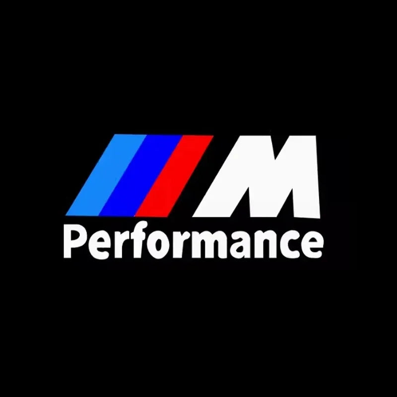 "BMW Performance Team Logo: A sleek and stylish badge representing top-tier BMW engine tuning and enhancement."