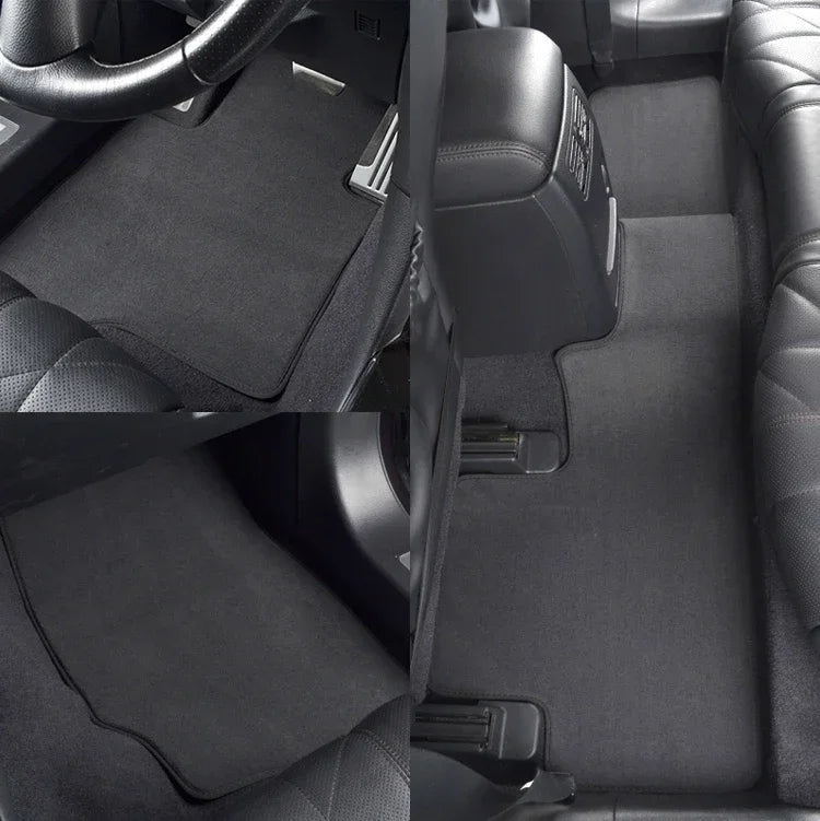 "BMW E36 Velour Floor Mats - Black (1990-2000): Foldable seat not included. Replace worn floor mats with this set for an impr