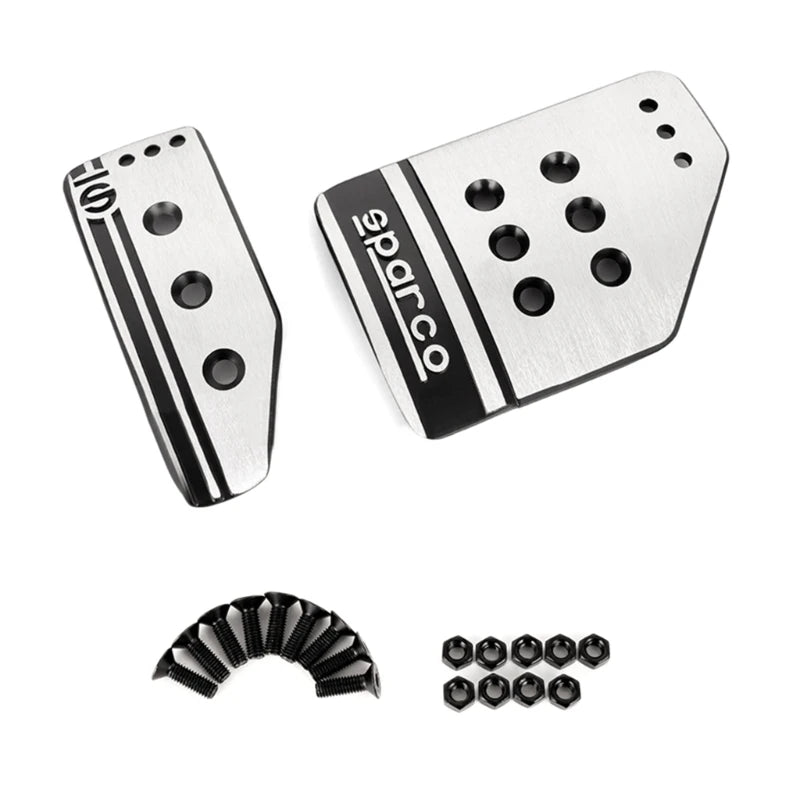 Foot Rest and Pedal Covers for Manual/Automatic Cars - JustUsRacers