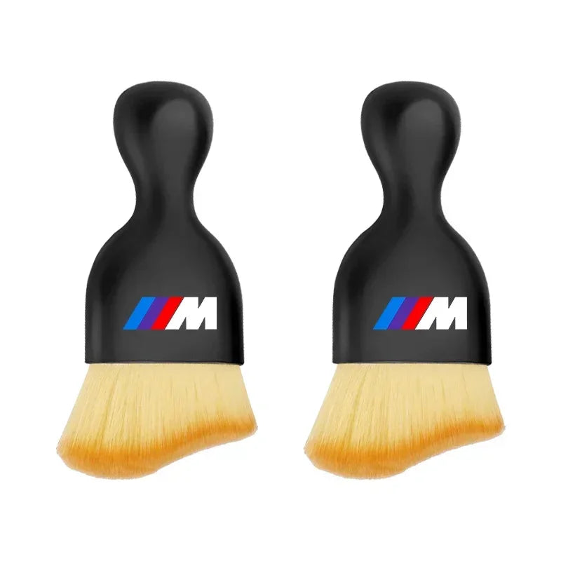 "BMW Car Interior Brush Set for E36, E39, and E46 models - Effectively clean paintwork and upholstery."
