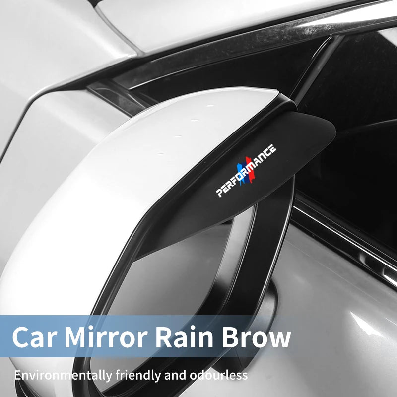 BMW M Style Carbon Fiber Rear View Mirror Caps: Replace standard BMW mirrors with these sleek, durable carbon fiber caps.