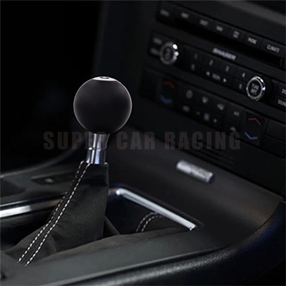 Car Gear Shift Knob Billiard 8-Ball Style - JustUsRacers