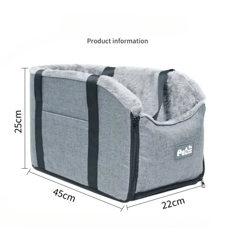 Portable Car Safety Pet Seat for Small Dogs and Cats - JustUsRacers