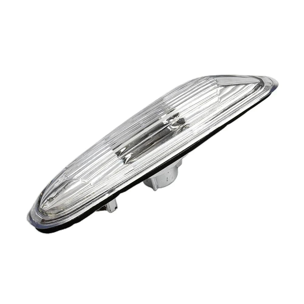 One Pair of Side Marker Light Turn Indicator Lamp for BMW E46 E60 E61 E83 (Gray/White) - JustUsRacers