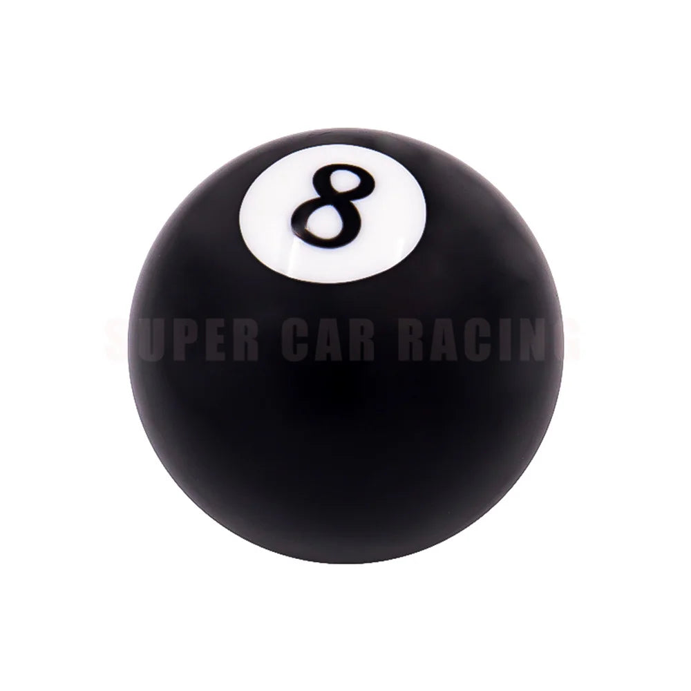 Car Gear Shift Knob Billiard 8-Ball Style - JustUsRacers