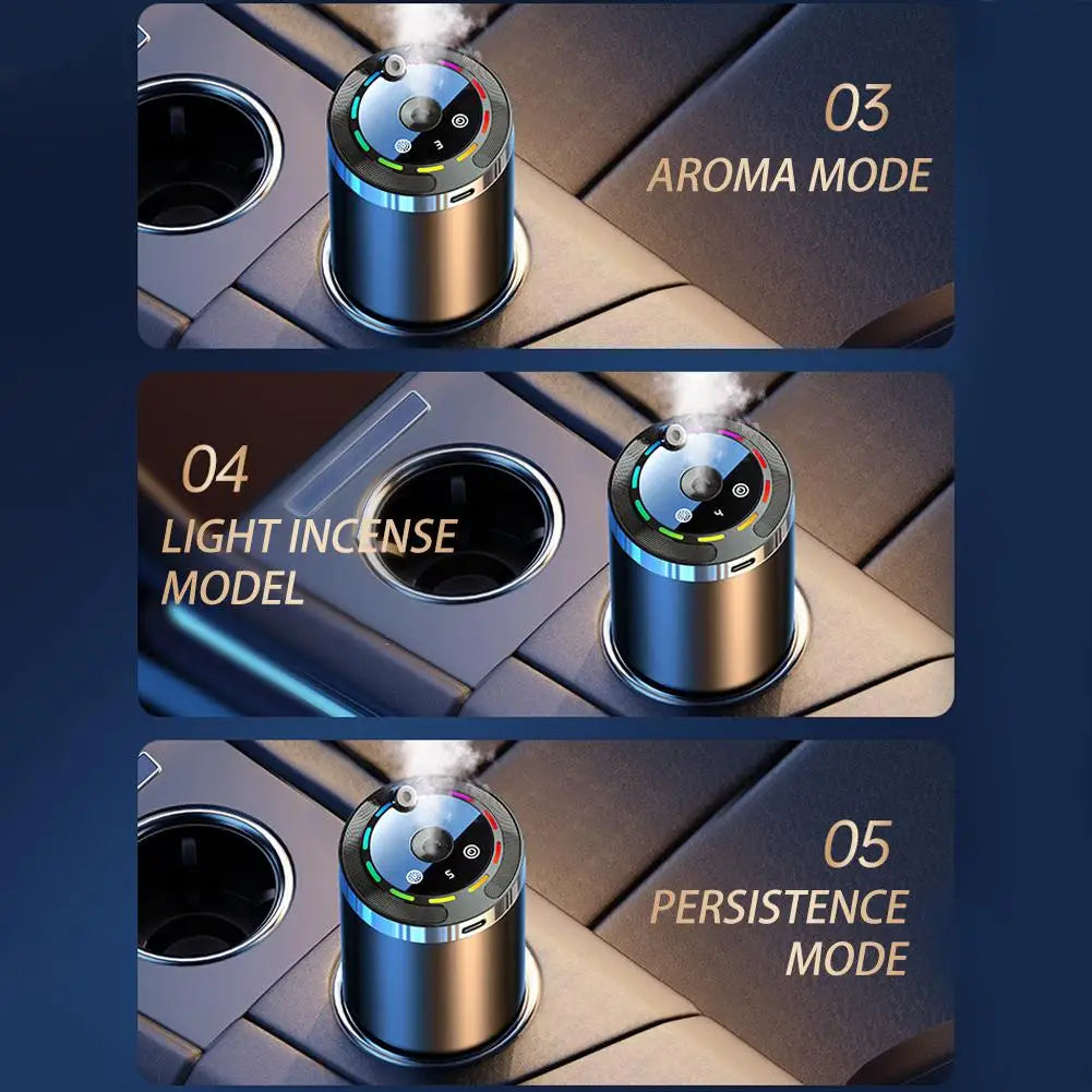 Car Fragrance Humidifier with Digital Display - JustUsRacers