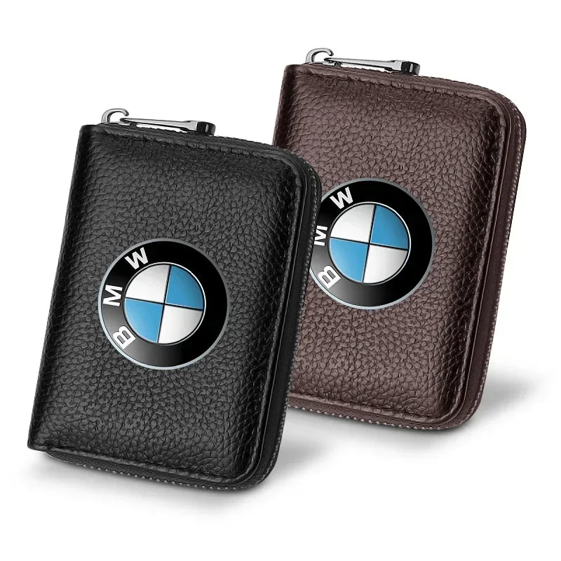"BMW E36, E39, E46 Leather Wallet Case - Genuine Leather"