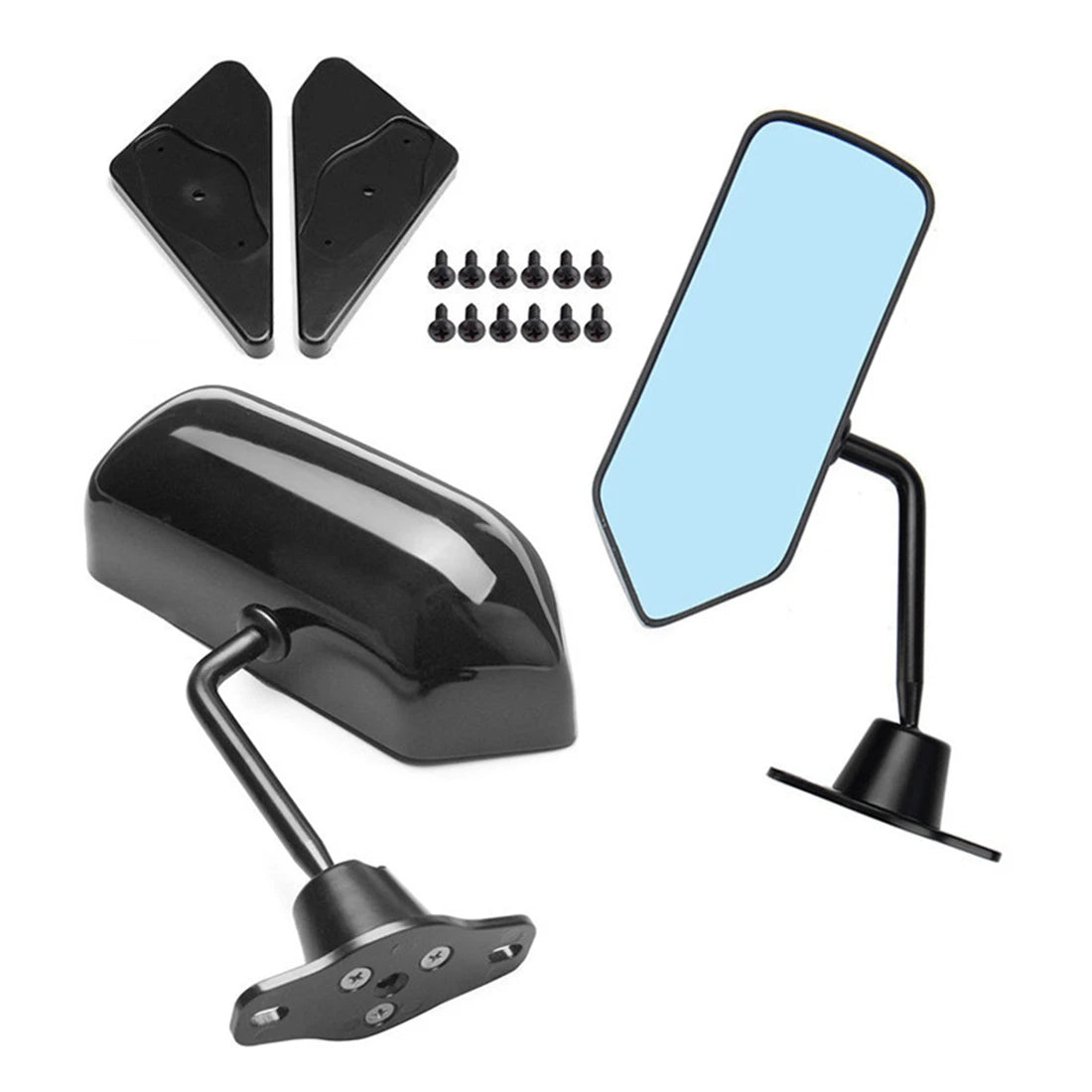 AD05-1 Pair Universal F1 Style Car Side Rearview Mirrors - JustUsRacers