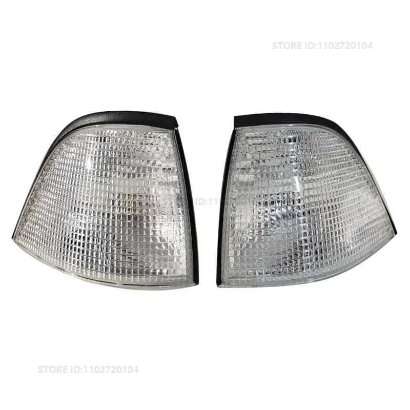 "BMW E36 (1992-1999) Turn Signal Lamps: Pair of left and right side components."