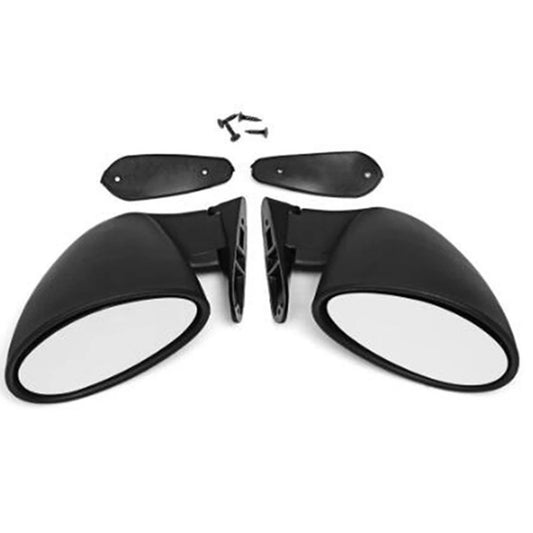 California Style Classic Retro Car Side Mirrors - JustUsRacers