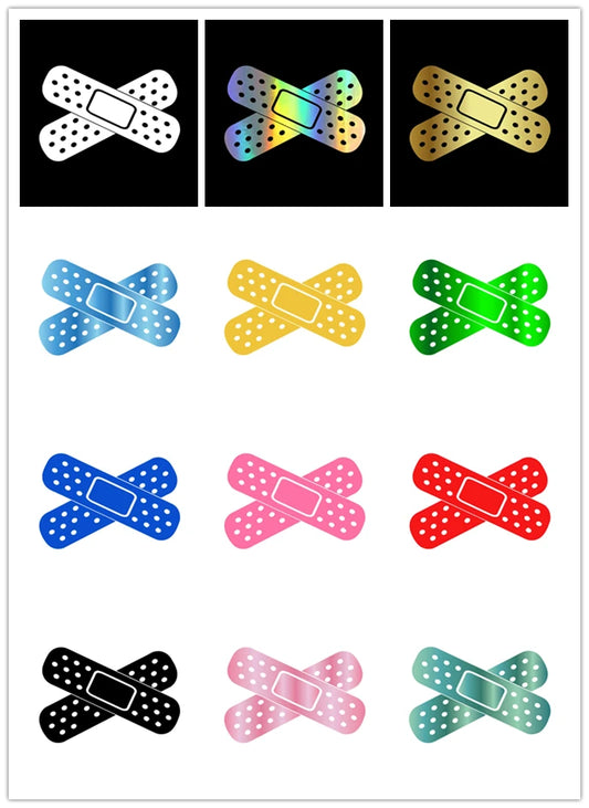 Set of 4 colorful bow decals for car bumpers or windows. Fun and stylish addition. Fits: BMW E36/E46, Mercedes W202/W203, Aud