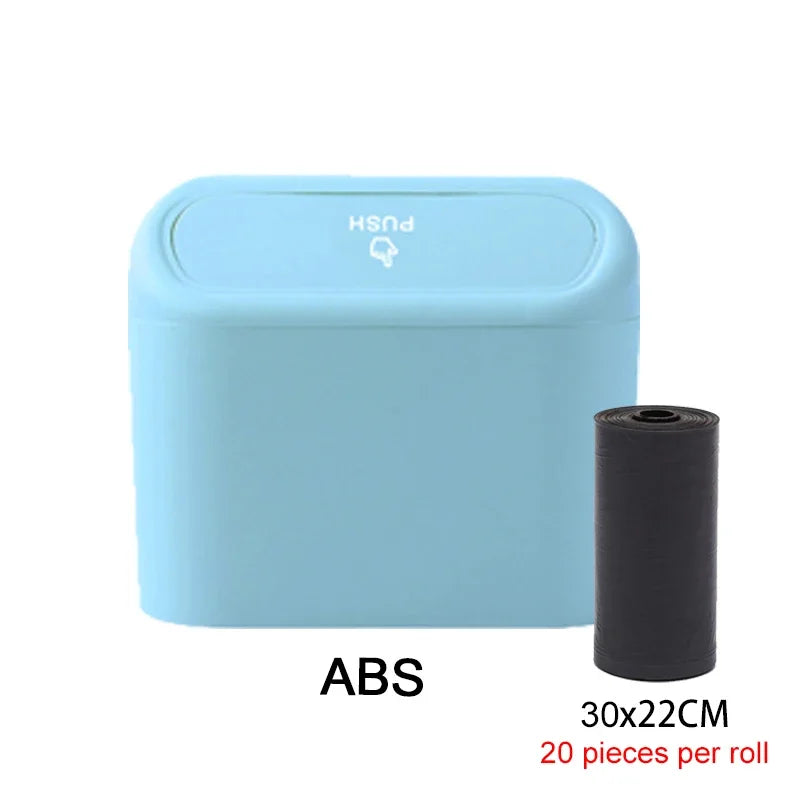 Hanging Car Trash Can with Lid - JustUsRacers