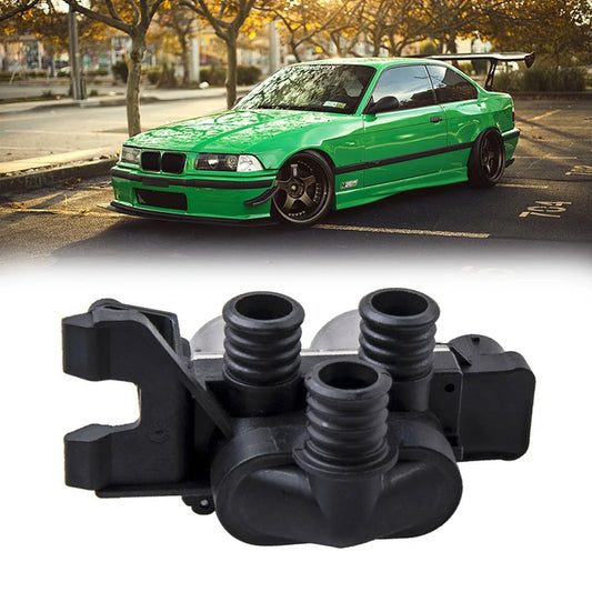 Two BMW E36 front bumper mounting brackets for Heater Control Valve installation.