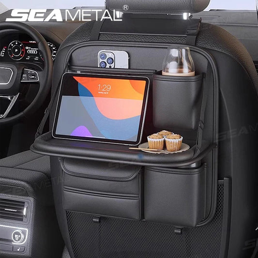 SEAMETAL 8-in-1 Car Seat Back Storage Bag - JustUsRacers