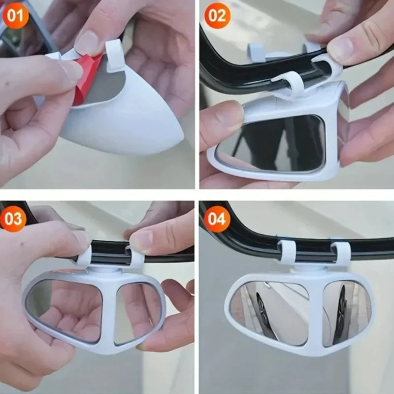 Car Blind Spot Double-Sided Mirror - JustUsRacers