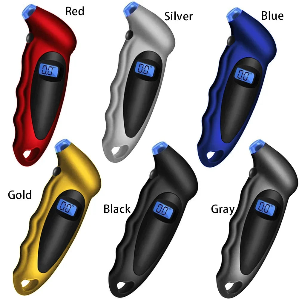 New Tire Pressure Gauge Backlight High-Precision Digital - JustUsRacers