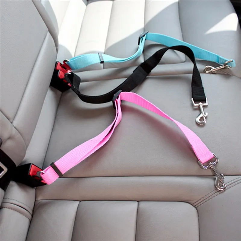 Dog Car Seat Belt Safety Protector and Harness - JustUsRacers