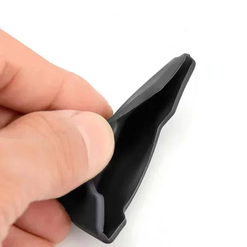 Two BMW M door corner guards in black silicone. Protect against collisions.