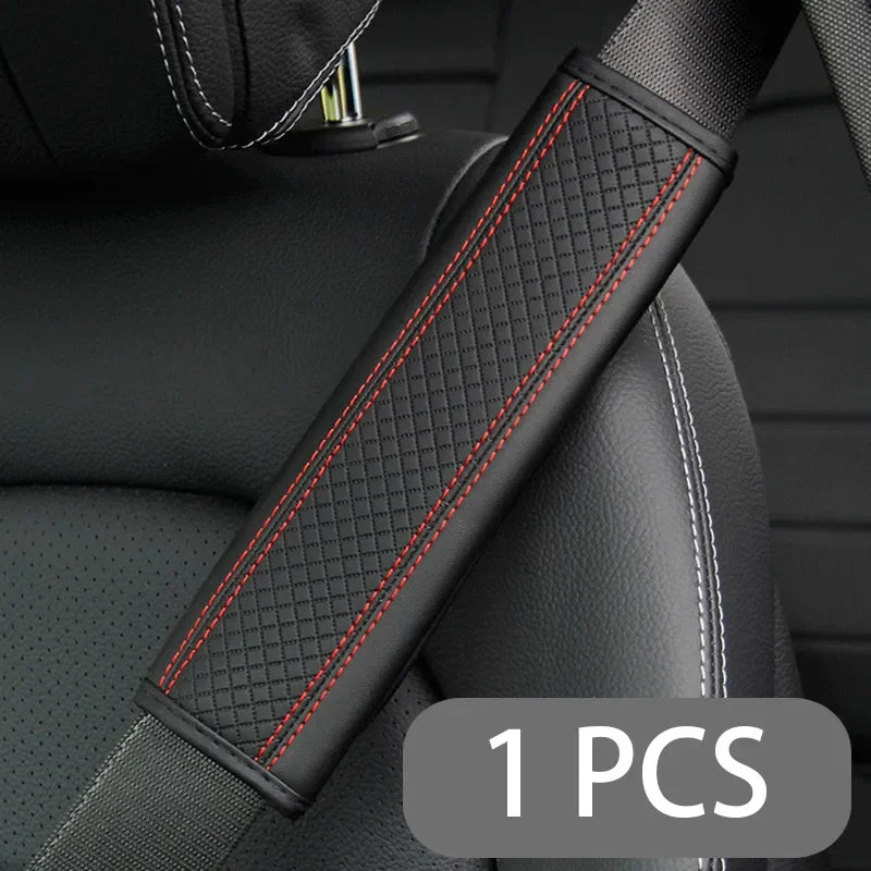 PU Leather Safety Belt Shoulder Cover - JustUsRacers