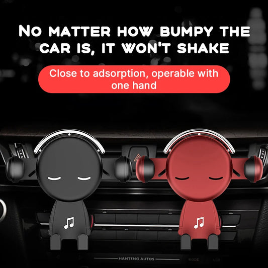 'Universal vent mount for phones - fits all devices. Secure grip, easy installation.'