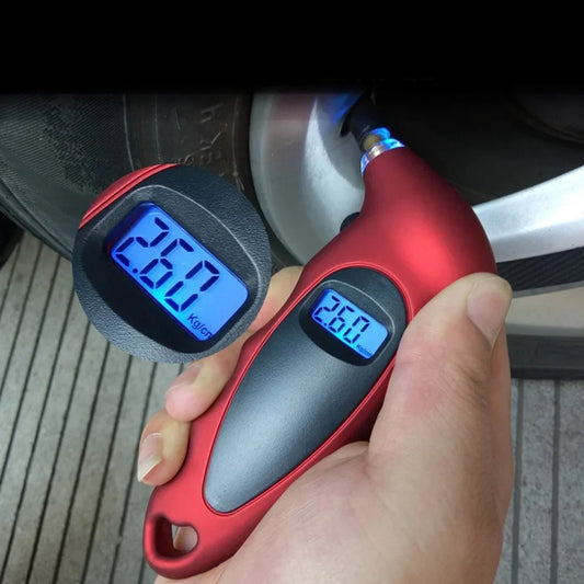 New Tire Pressure Gauge Backlight High-Precision Digital - JustUsRacers