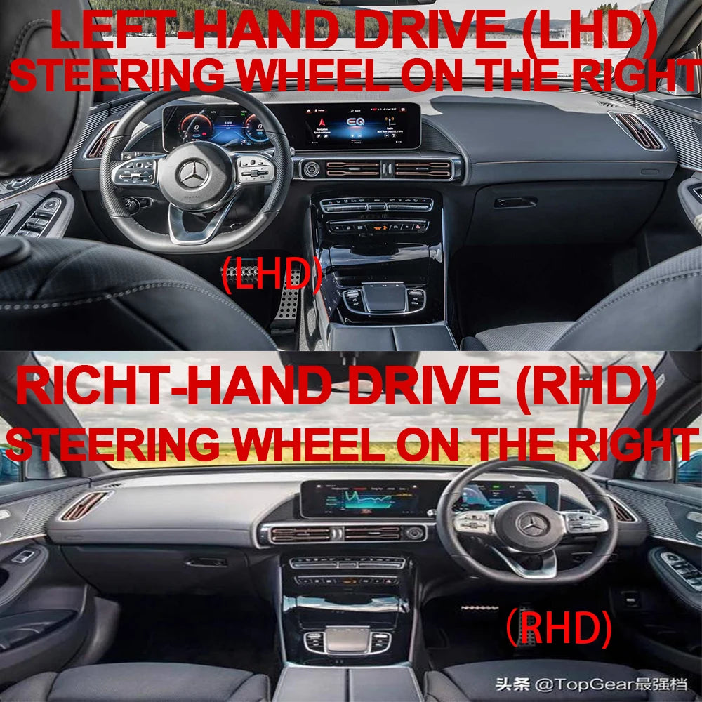 "Interior of a sleek and modern vehicle, featuring the encouraging phrase, 'Get and Drive Right' displayed prominently on the dashboard."