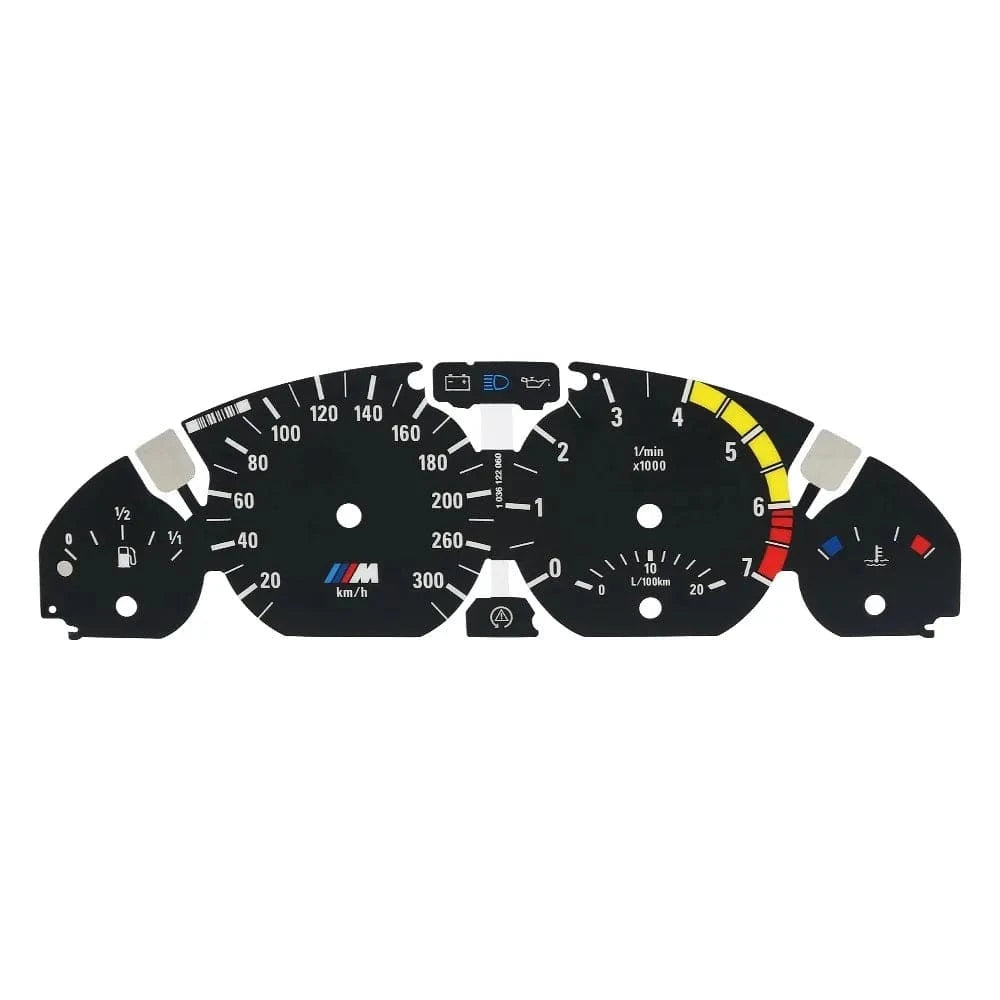 Gauge face For BMW E46 323Ci 325Ci 328Ci 330Ci 3M Instrument Cluster 300KM/H - JustUsRacers