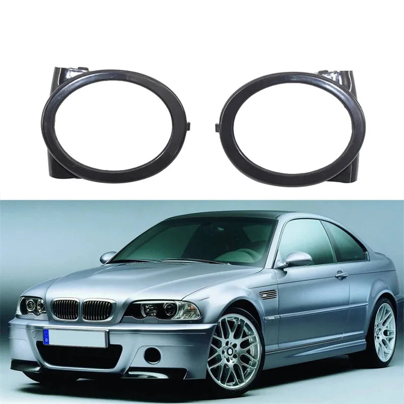 Fog Light Cover Trim for BMW M3 E46 (2000–2006) - JustUsRacers