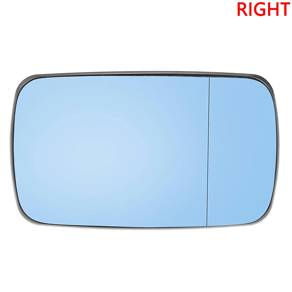 Heated side view glass for BMW E46 model (98-06): 318i, 320i, 325i, 330i. Not for Toyota.