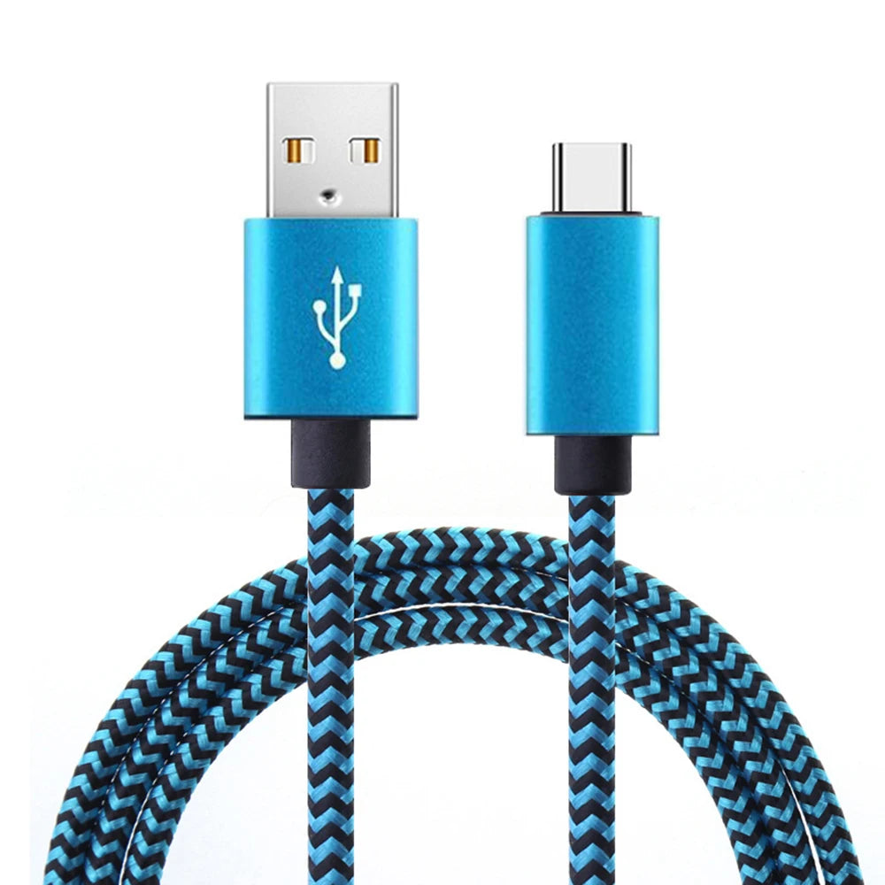 USB Type-C Fast Charging and Data Sync Cable - JustUsRacers