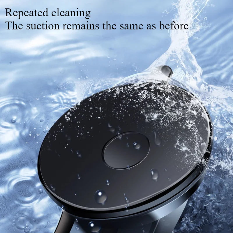 'Universal car phone holder with suction cup. Compatible with most devices. Control navigation safely while driving.'