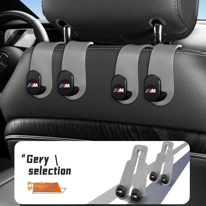 "BMW E36, E39, E46: Car Seat Headrest Hanger Hooks for air vents."