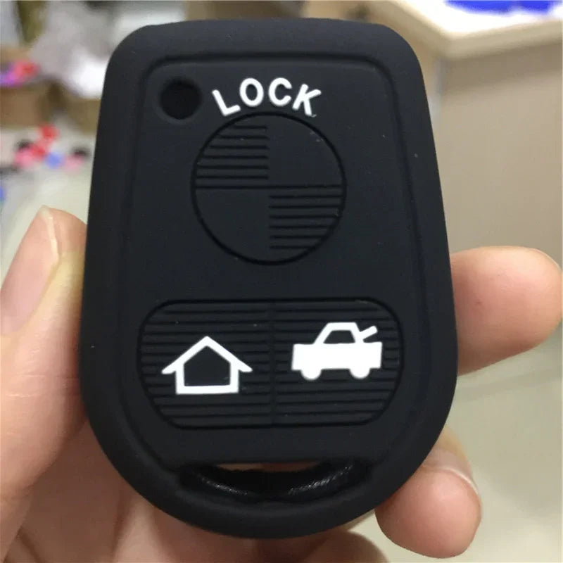 Silicone Rubber Car Key Fob Cover for BMW (Old 3-Button Remotes) - JustUsRacers