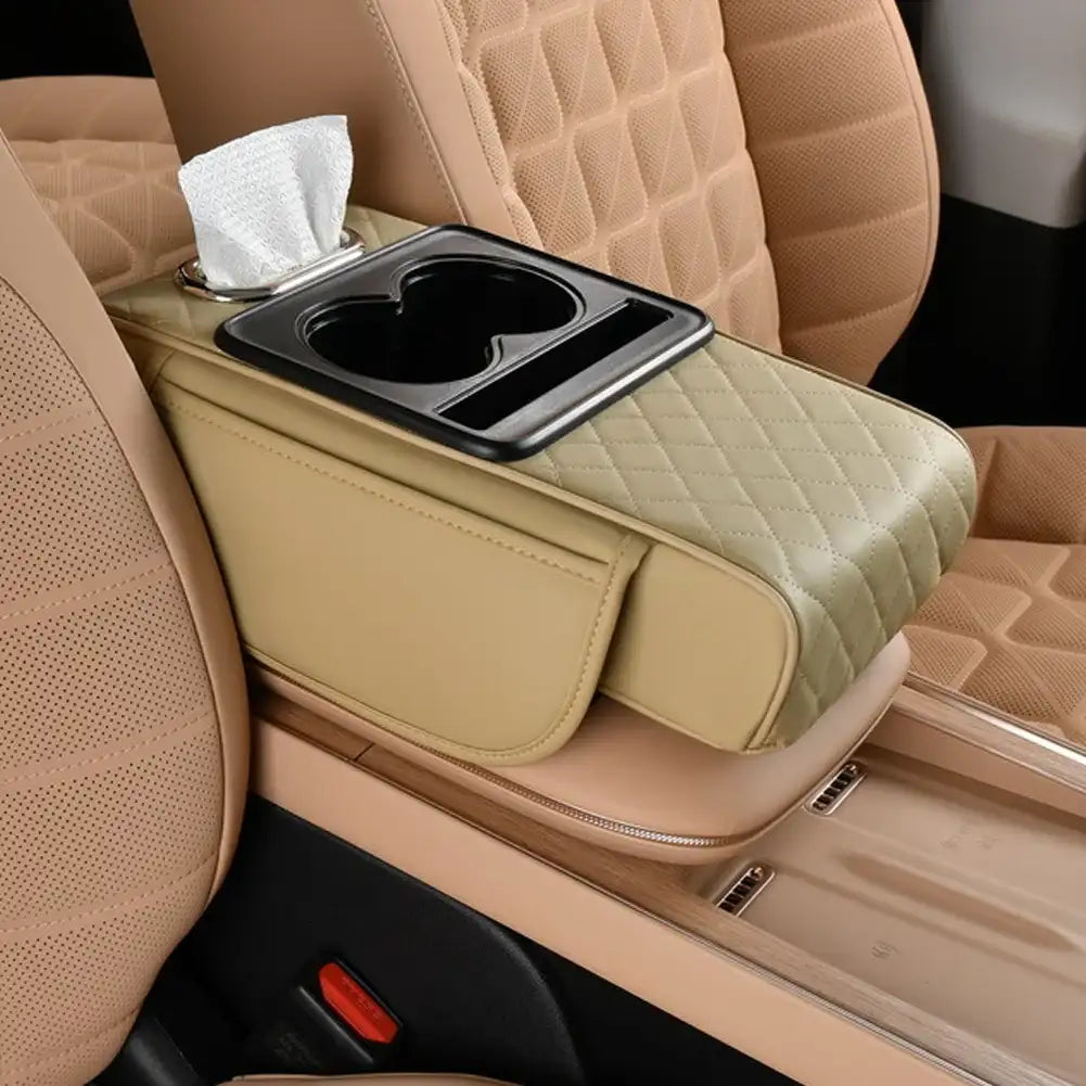 High-Quality Car Armrest Cover with Memory Cotton - JustUsRacers