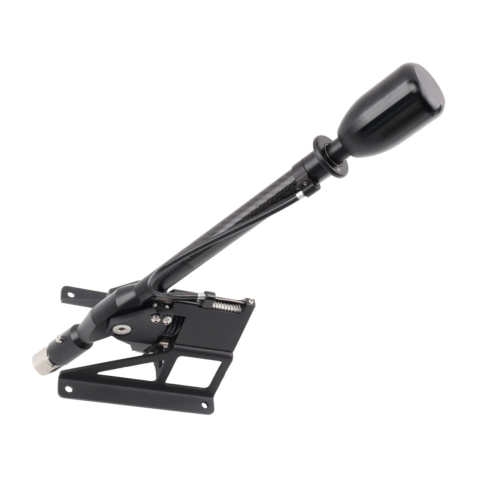 "BMW Self-Centering Short Shifter for E36/E46 models: Black handlebar."