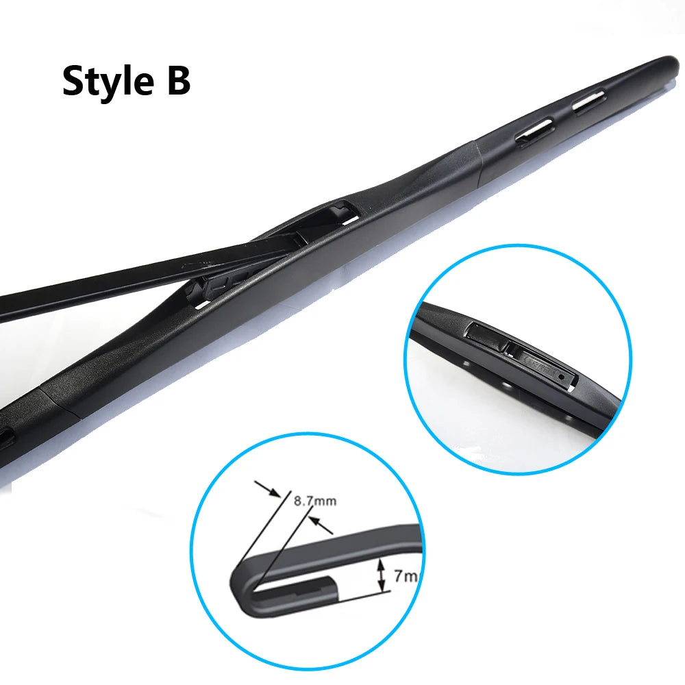 Black hair straightener featuring a distinct blue power button.