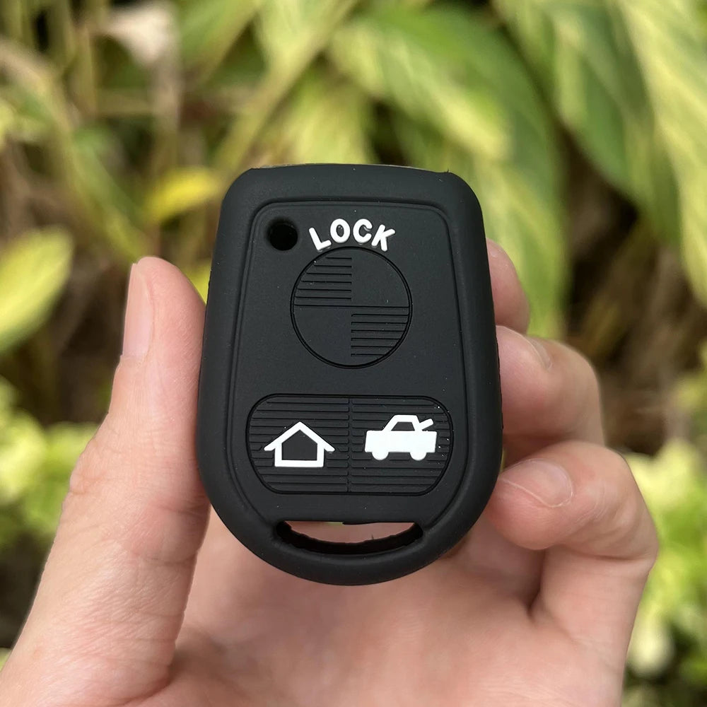 Silicone Rubber Car Key Fob Cover for BMW (Old 3-Button Remotes) - JustUsRacers