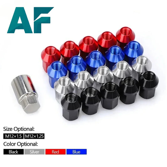 Car Anti-Theft 6061 Aluminum Alloy Wheel Lock Nuts - JustUsRacers