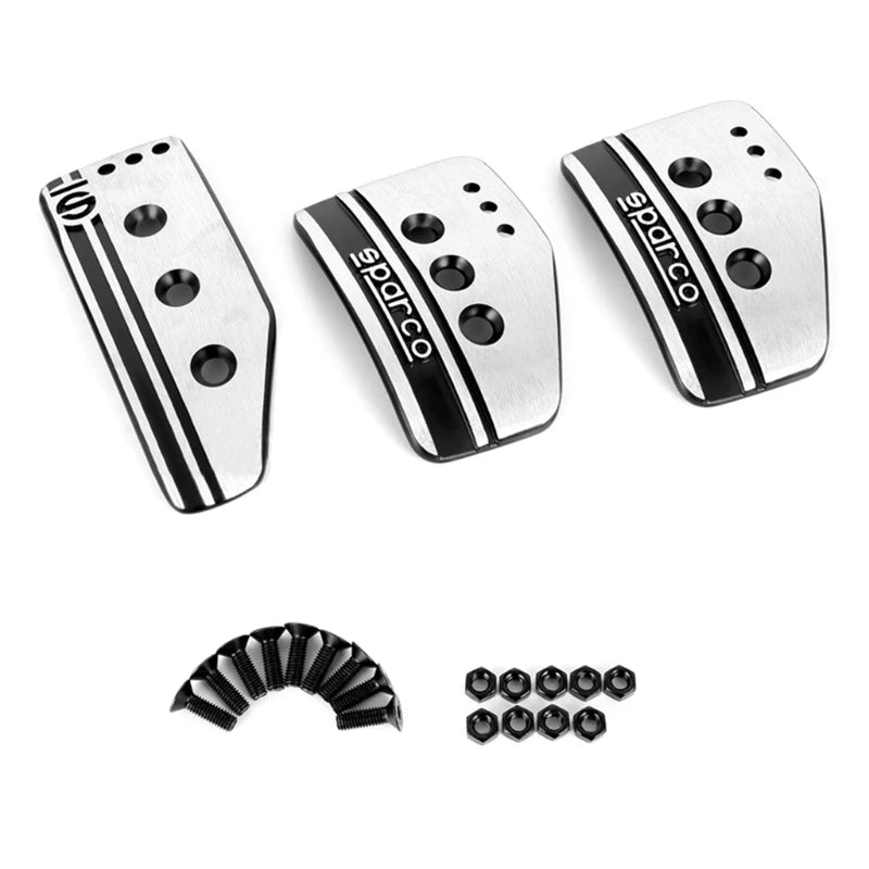 Foot Rest and Pedal Covers for Manual/Automatic Cars - JustUsRacers