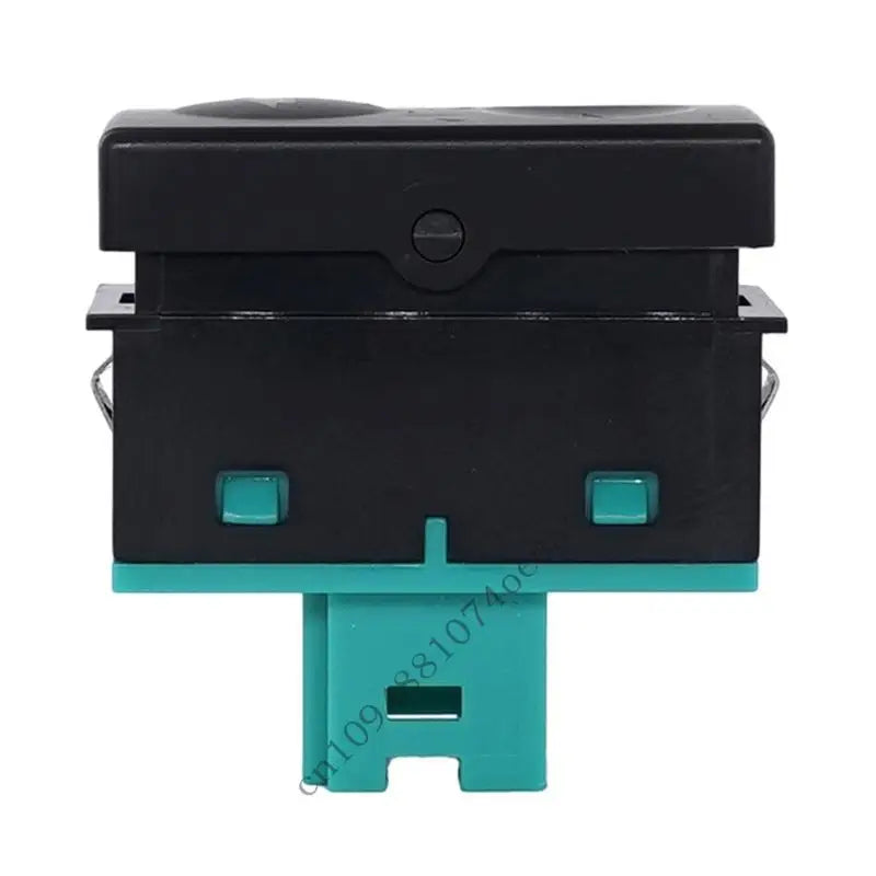 Black and green BMW E36 Power Window Switch for 318i, 325i, 328i, M3 (Part No: 61318365300)