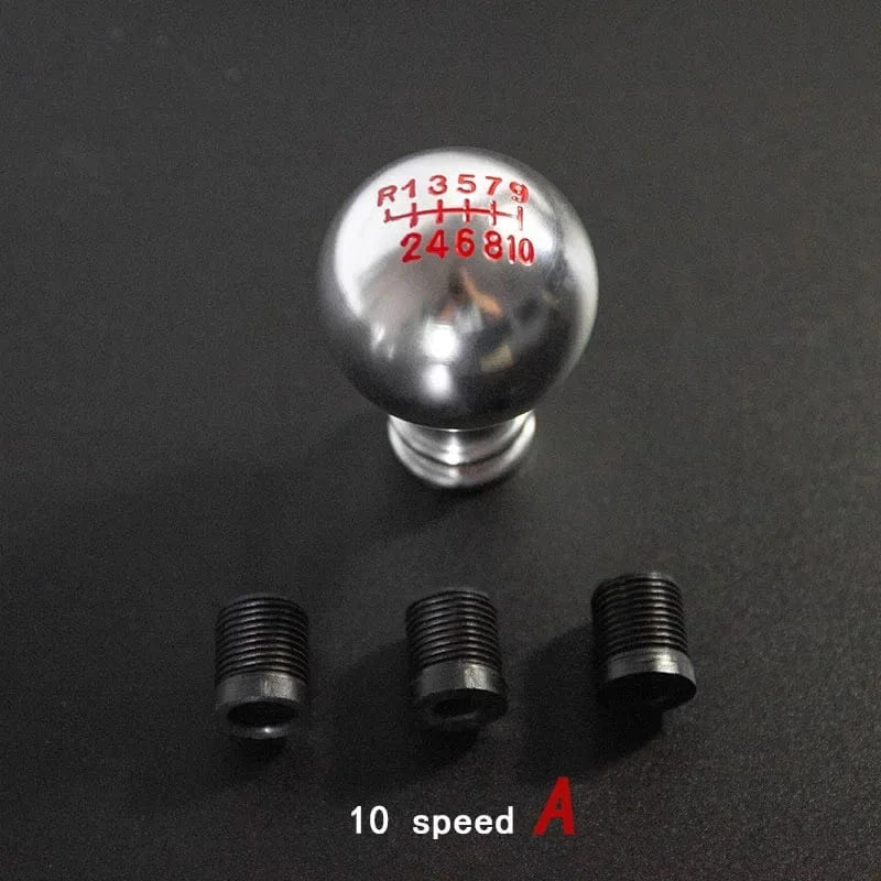 Car 10-Speed 7-Star Universal Aluminum Alloy Gear Shift Knob - JustUsRacers
