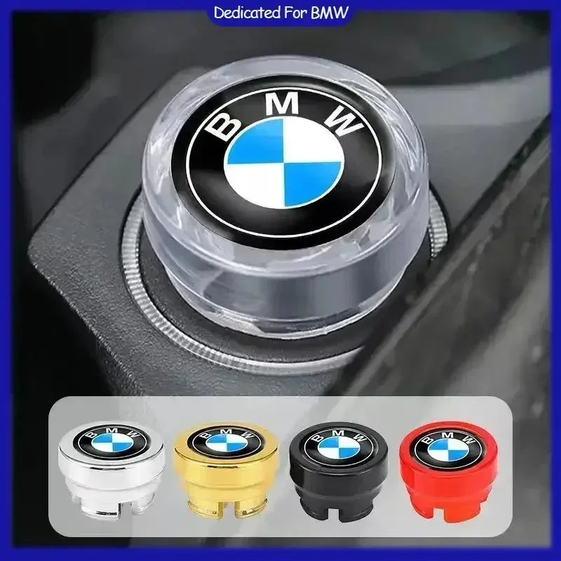 BMW logo dust cap for cigarette lighter socket. Protects from dirt and debris. Fits select BMW models.