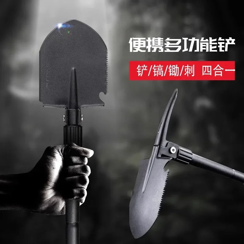 Multifunctional Outdoor Military Manganese Steel Folding Shovel - JustUsRacers