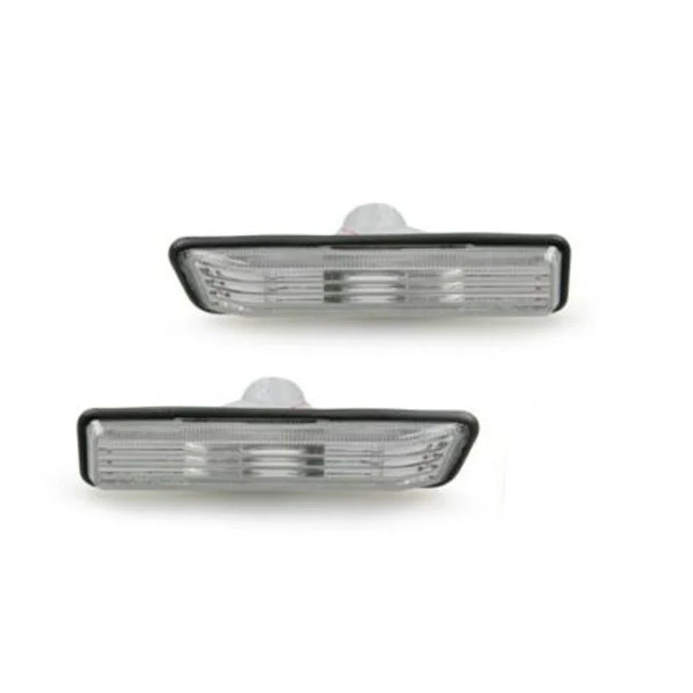 "Two Toyota front bumper lights: Sharp and bright, these automotive accessories enhance visibility on the road."