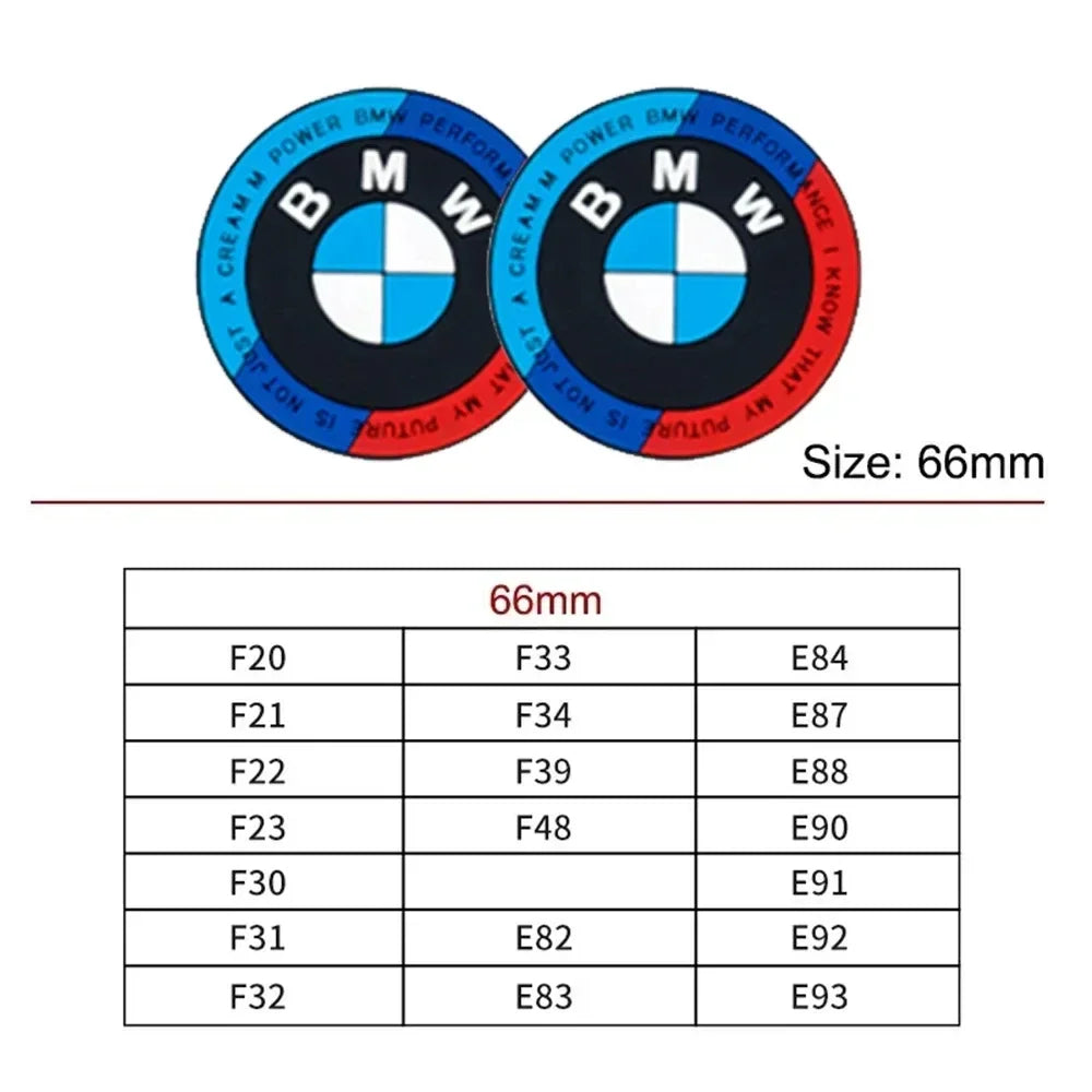 "BMW wheel center caps: Replacement parts for maintaining the sleek and sophisticated appearance of BMW wheels."