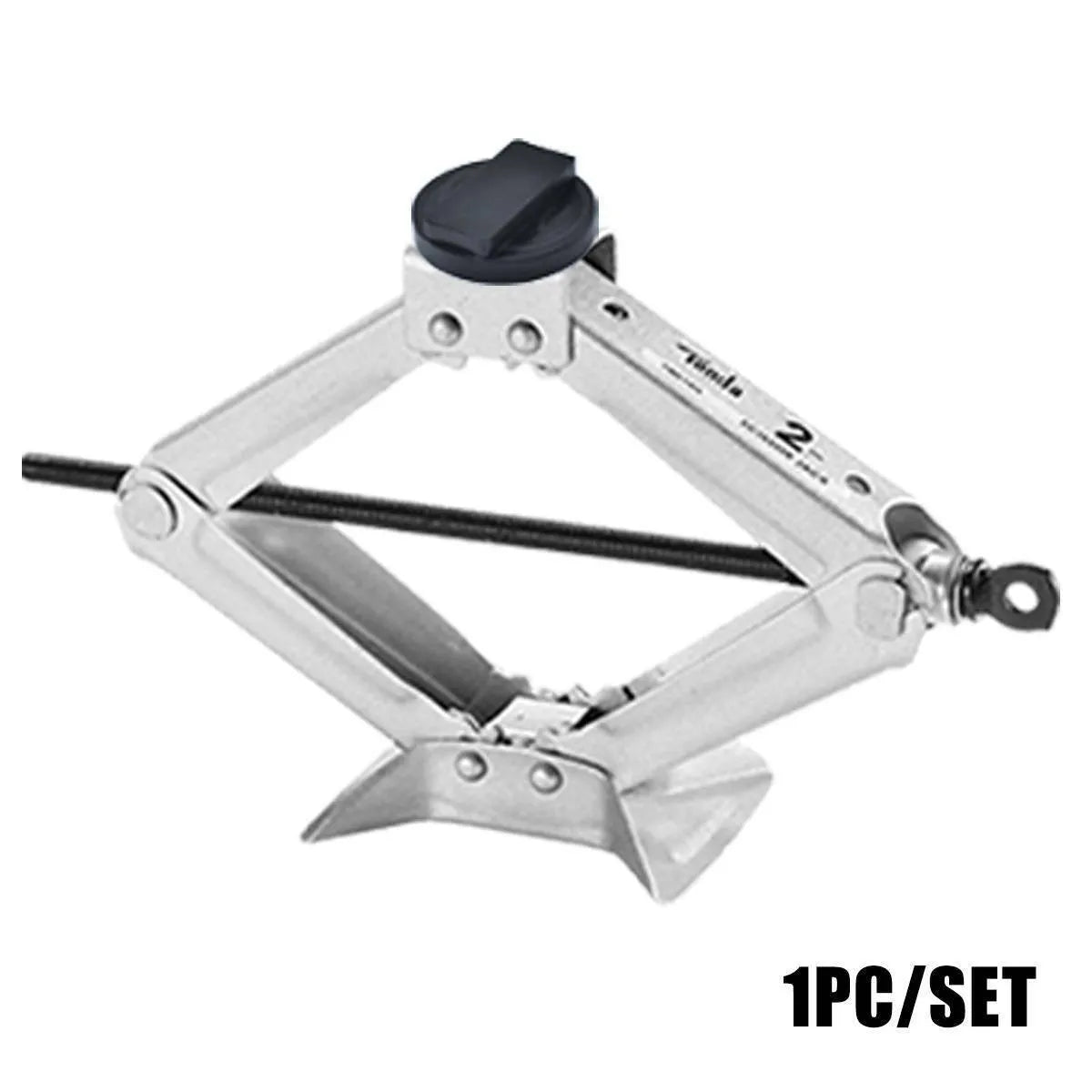 Two adjustable clamp BMW jack stand inserts with black handles.
