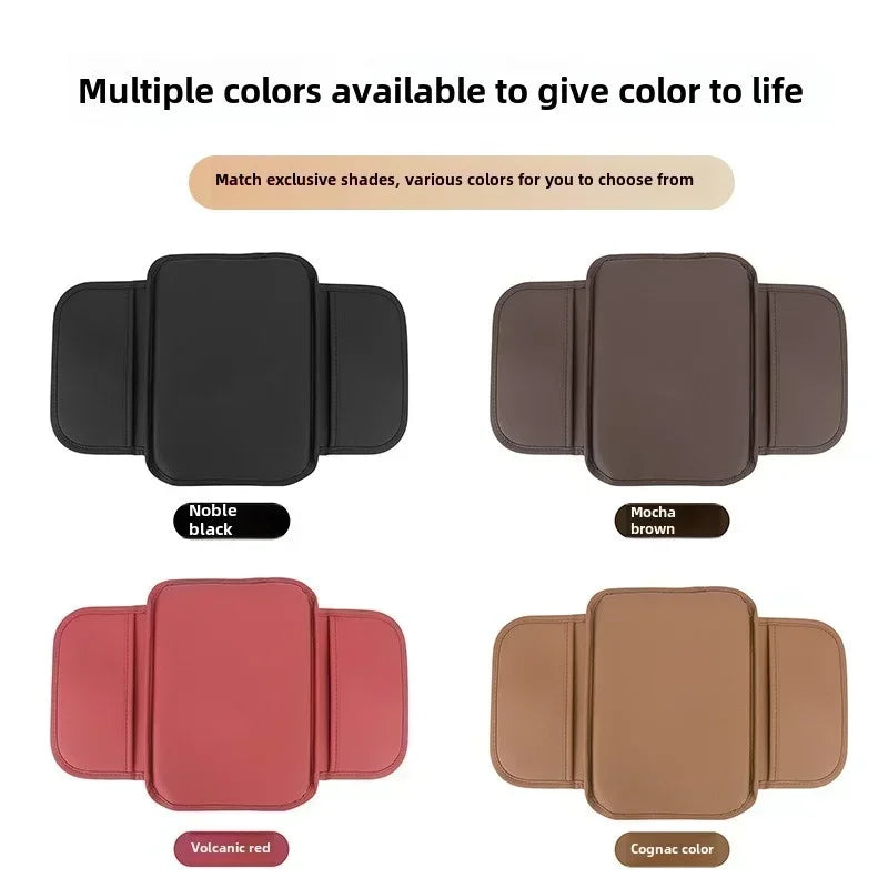 "Universal leather armrest pad for BMW E36 E46 models. No mention of phone holder."