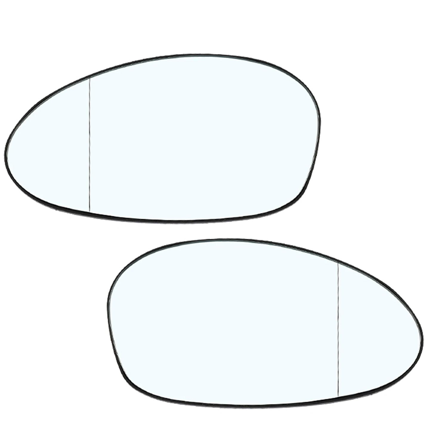 Heated side view mirrors for BMW E46, E90, E91, E87, E88 (L&R).

OR

Heated side view mirrors for BMW models: E46, E90, E91, 