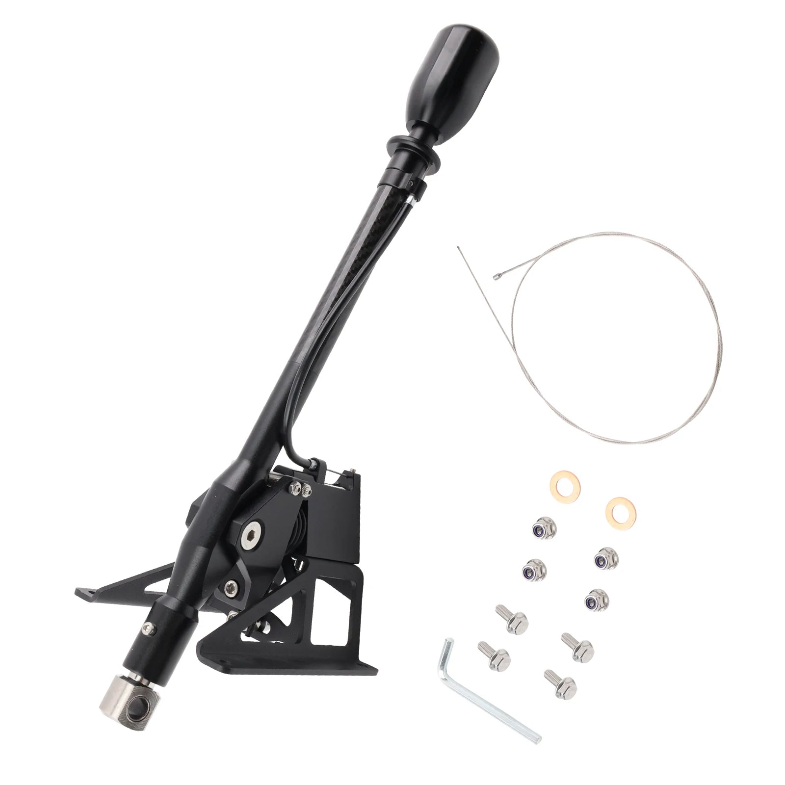 Black BMW short shifter box against white background. (Compatible with E36/E46 models)