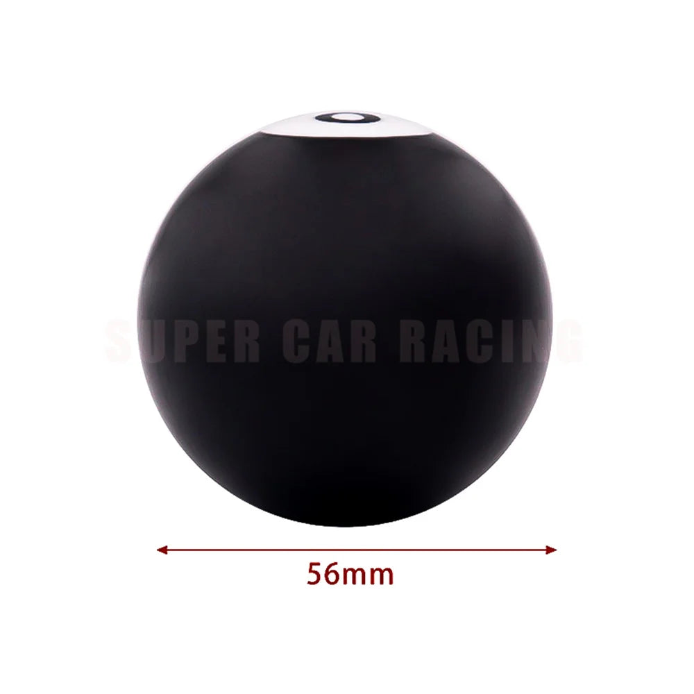 Car Gear Shift Knob Billiard 8-Ball Style - JustUsRacers